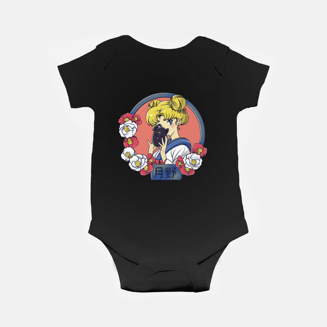 Tsuki No Usagi-Baby-Basic-Onesie-Freecheese