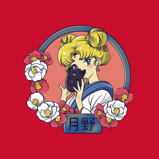 Tsuki No Usagi-Unisex-Basic-Tee-Freecheese