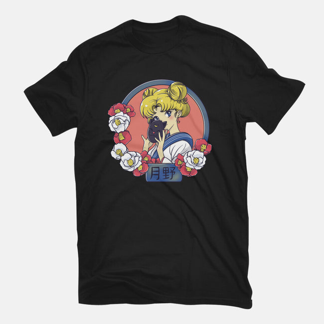 Tsuki No Usagi-Mens-Heavyweight-Tee-Freecheese