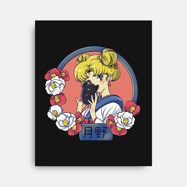 Tsuki No Usagi-None-Stretched-Canvas-Freecheese