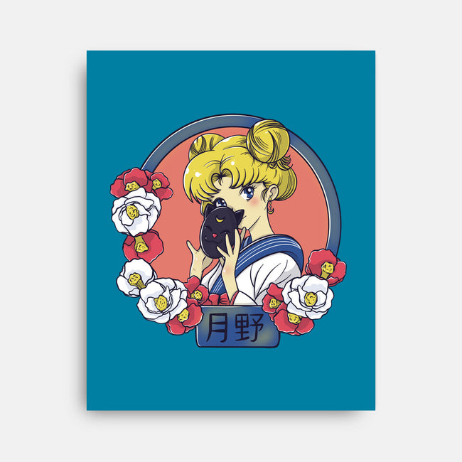 Tsuki No Usagi-None-Stretched-Canvas-Freecheese