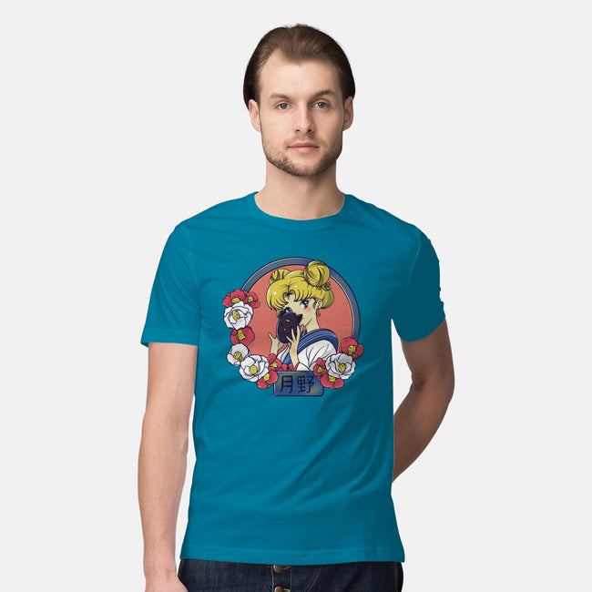 Tsuki No Usagi-Mens-Premium-Tee-Freecheese