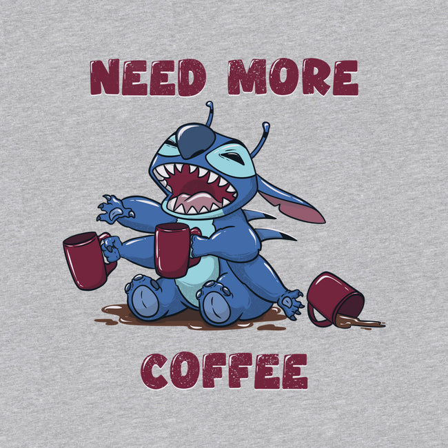 Need More Coffee-Womens-Off Shoulder-Tee-Claudia