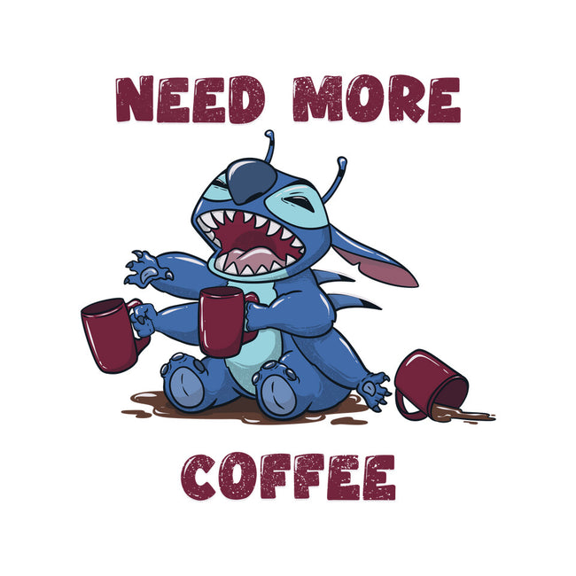 Need More Coffee-Womens-V-Neck-Tee-Claudia