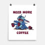 Need More Coffee-None-Matte-Poster-Claudia