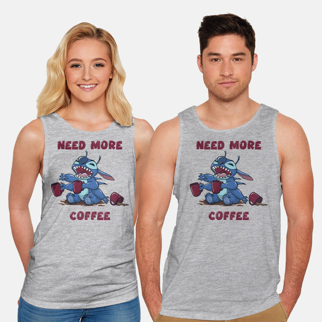 Need More Coffee-Unisex-Basic-Tank-Claudia