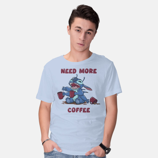 Need More Coffee-Mens-Basic-Tee-Claudia