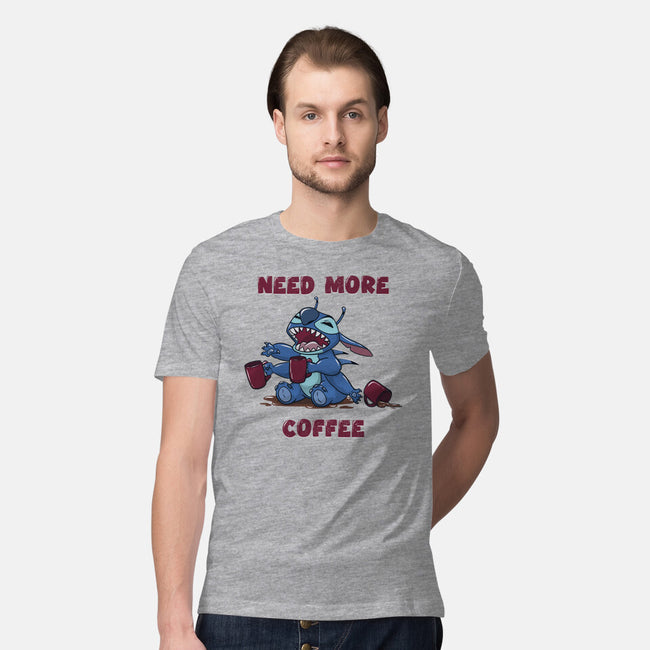 Need More Coffee-Mens-Premium-Tee-Claudia