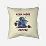 Need More Coffee-None-Non-Removable Cover w Insert-Throw Pillow-Claudia