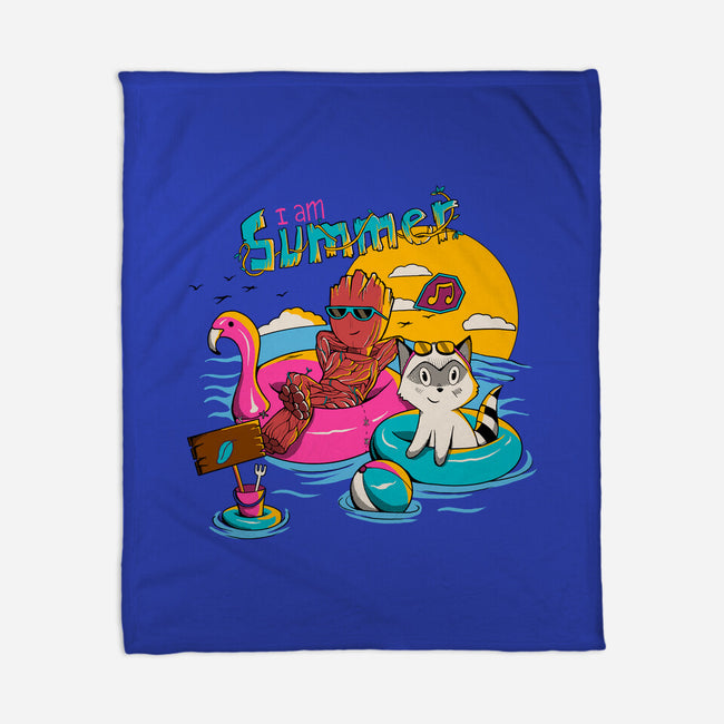 I Am Summer-None-Fleece-Blanket-leepianti