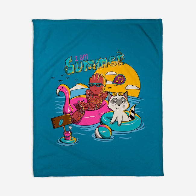 I Am Summer-None-Fleece-Blanket-leepianti