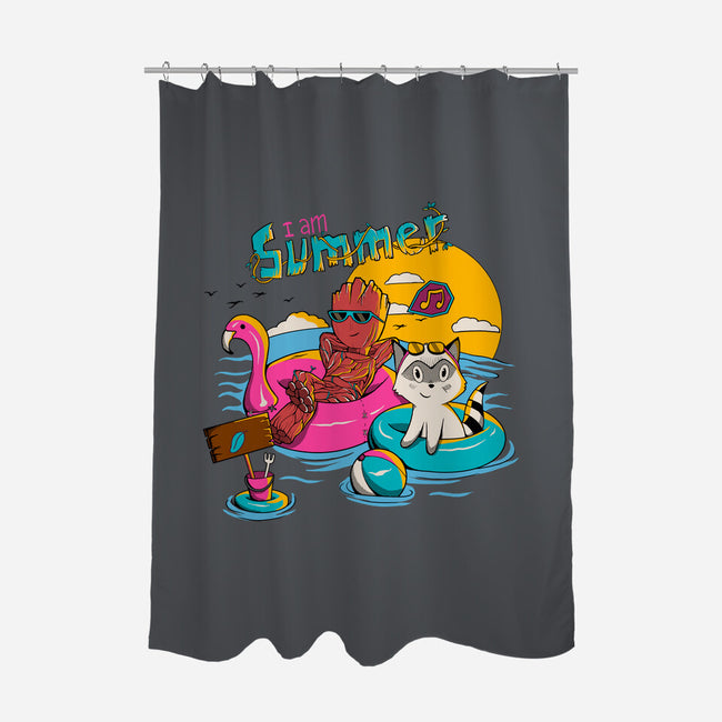 I Am Summer-None-Polyester-Shower Curtain-leepianti