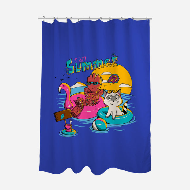 I Am Summer-None-Polyester-Shower Curtain-leepianti