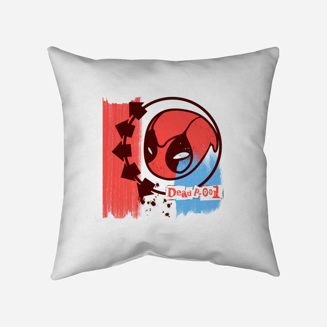 DeadP-001-None-Removable Cover-Throw Pillow-Ryuga