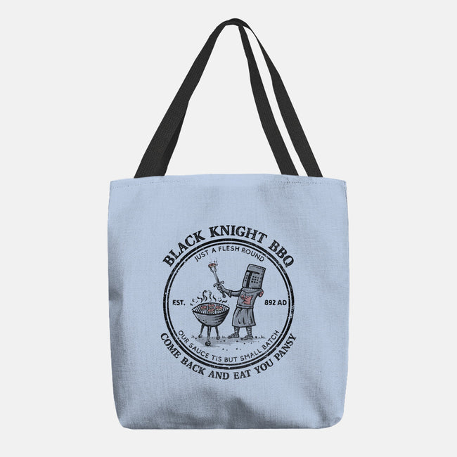 Black Knight BBQ-None-Basic Tote-Bag-kg07