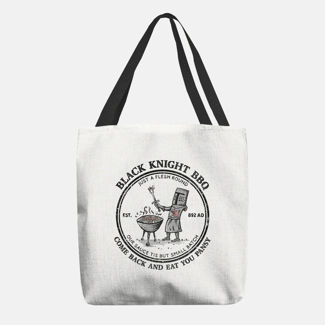 Black Knight BBQ-None-Basic Tote-Bag-kg07