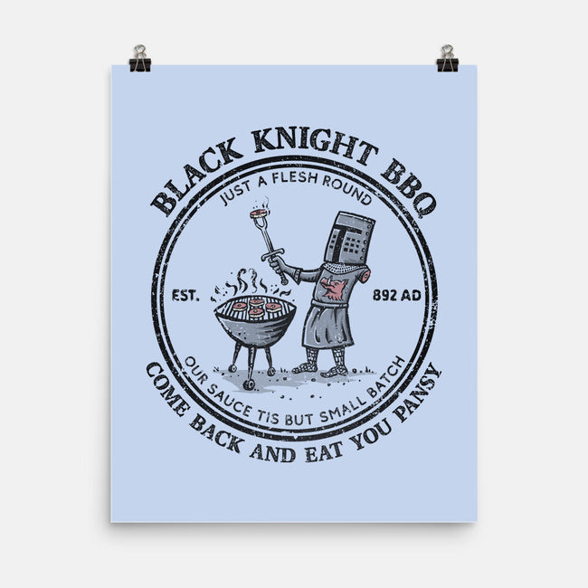 Black Knight BBQ-None-Matte-Poster-kg07