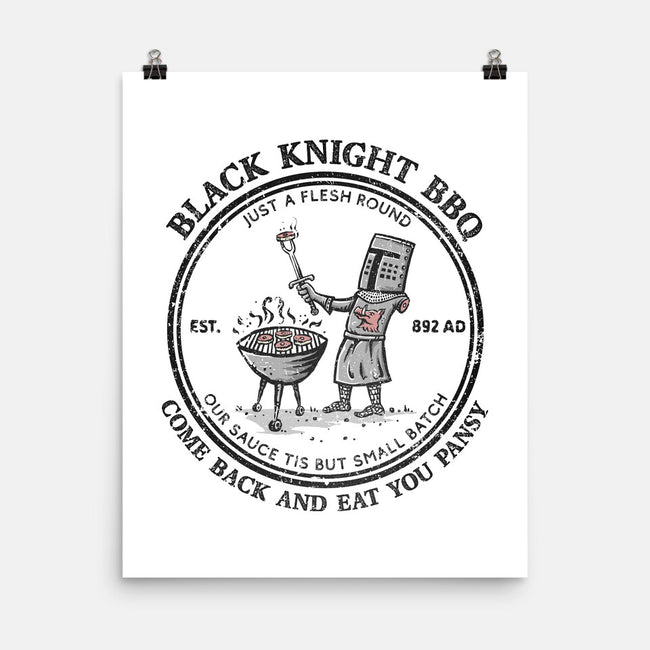 Black Knight BBQ-None-Matte-Poster-kg07