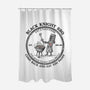 Black Knight BBQ-None-Polyester-Shower Curtain-kg07