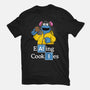 Eating Cookies-Womens-Basic-Tee-Barbadifuoco