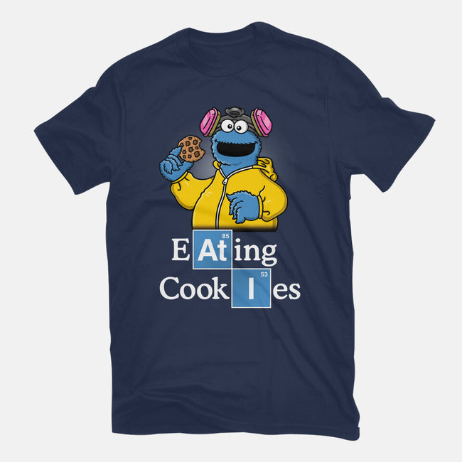 Eating Cookies-Womens-Basic-Tee-Barbadifuoco