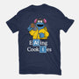 Eating Cookies-Womens-Basic-Tee-Barbadifuoco