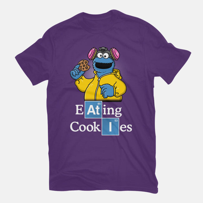 Eating Cookies-Mens-Basic-Tee-Barbadifuoco