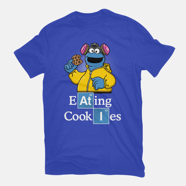 Eating Cookies-Unisex-Basic-Tee-Barbadifuoco