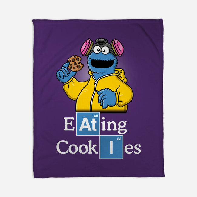 Eating Cookies-None-Fleece-Blanket-Barbadifuoco