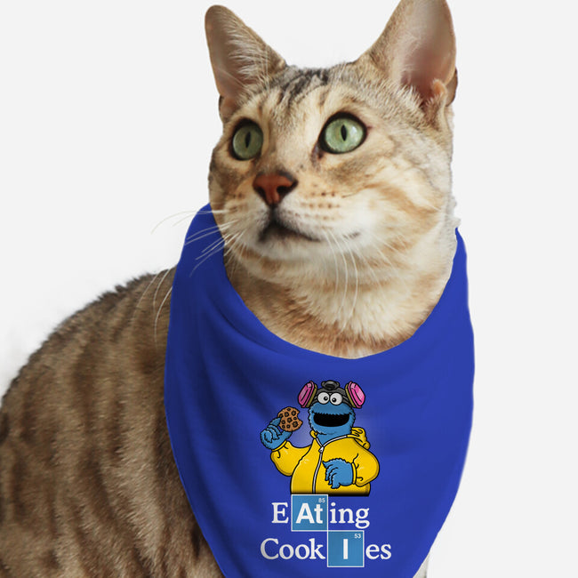 Eating Cookies-Cat-Bandana-Pet Collar-Barbadifuoco