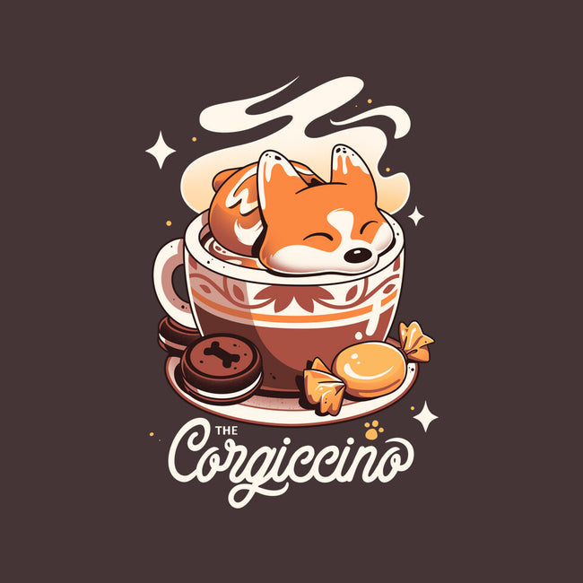 Corgi Coffee Break-None-Outdoor-Rug-Snouleaf