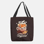 Corgi Coffee Break-None-Basic Tote-Bag-Snouleaf