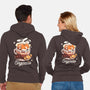 Corgi Coffee Break-Unisex-Zip-Up-Sweatshirt-Snouleaf