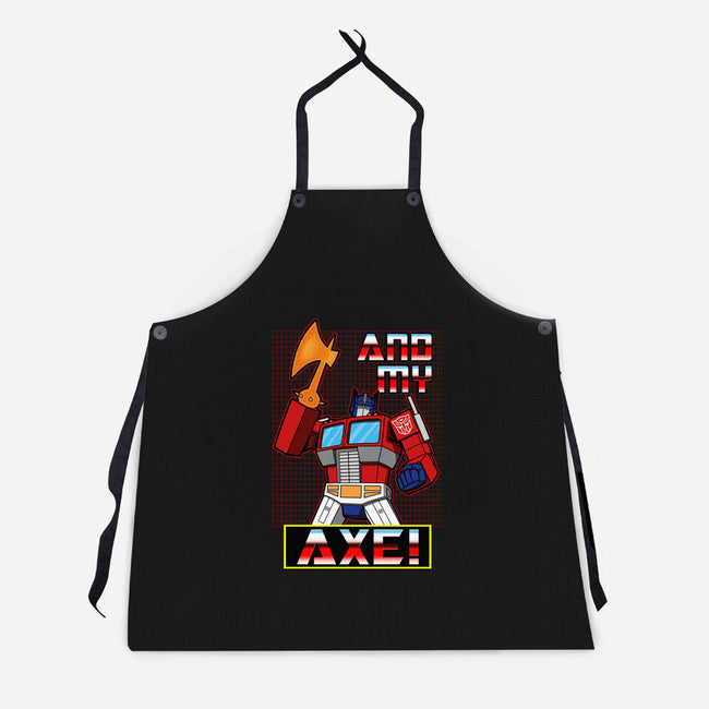 Cybertronian Axe-Unisex-Kitchen-Apron-Boggs Nicolas