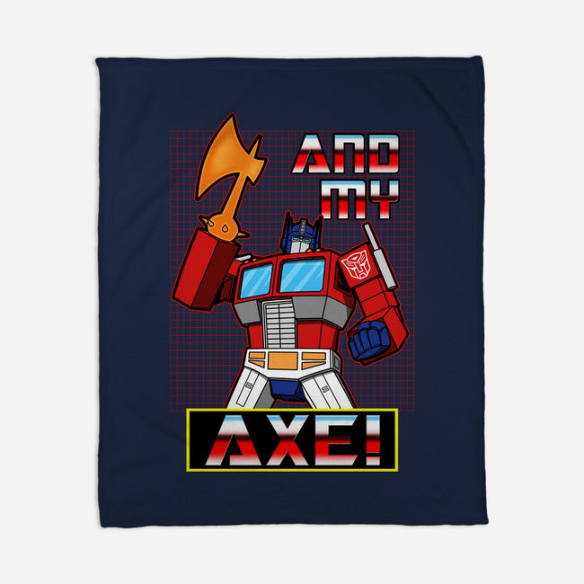 Cybertronian Axe-None-Fleece-Blanket-Boggs Nicolas