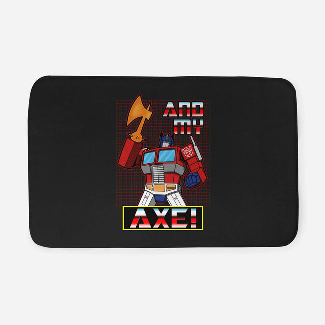 Cybertronian Axe-None-Memory Foam-Bath Mat-Boggs Nicolas