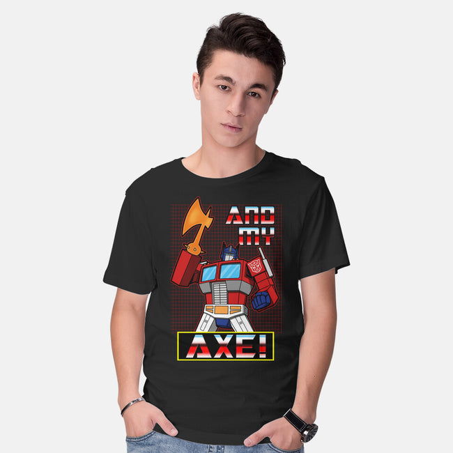 Cybertronian Axe-Mens-Basic-Tee-Boggs Nicolas