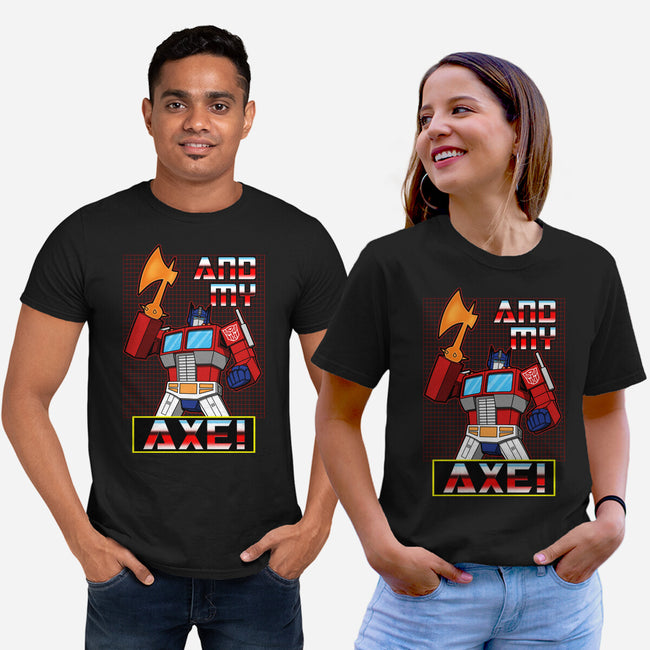 Cybertronian Axe-Unisex-Basic-Tee-Boggs Nicolas