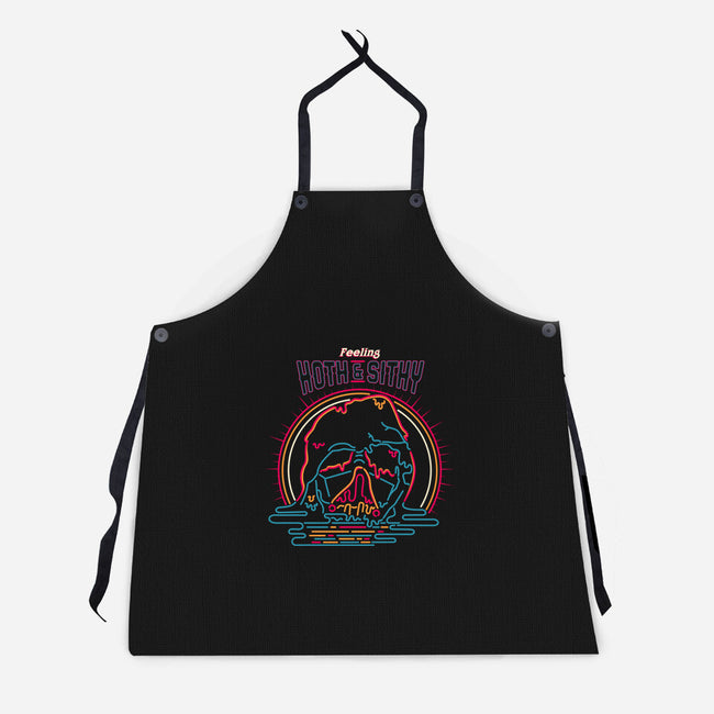 Feeling Hoth And Sithy-Unisex-Kitchen-Apron-rocketman_art