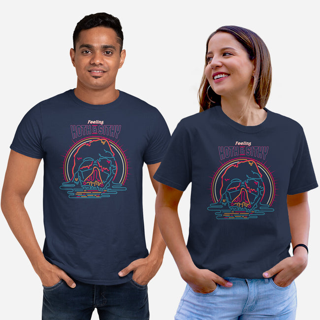 Feeling Hoth And Sithy-Unisex-Basic-Tee-rocketman_art