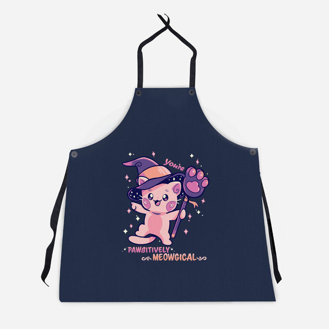 PAWsitively MEOWgical-Unisex-Kitchen-Apron-TechraNova