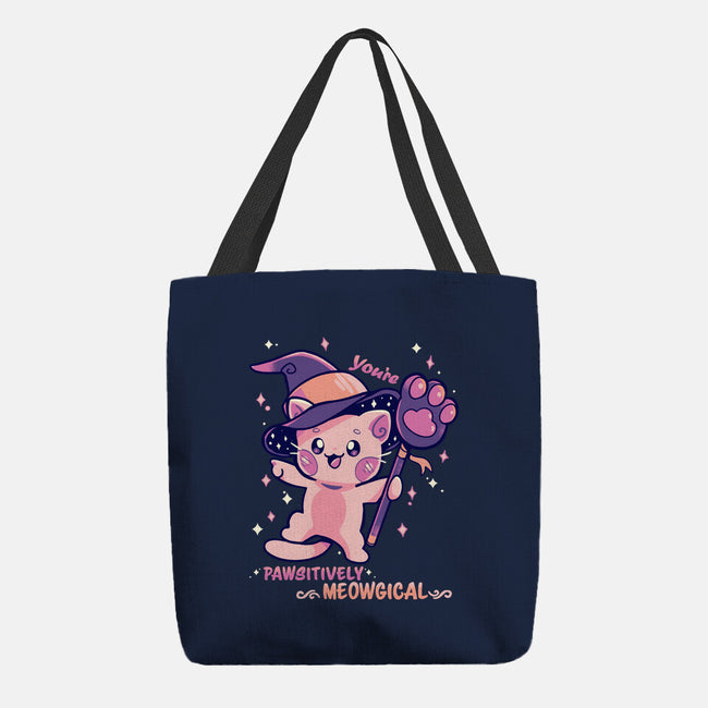 PAWsitively MEOWgical-None-Basic Tote-Bag-TechraNova