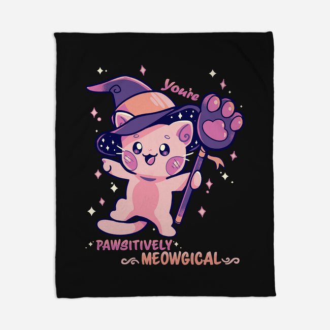 PAWsitively MEOWgical-None-Fleece-Blanket-TechraNova