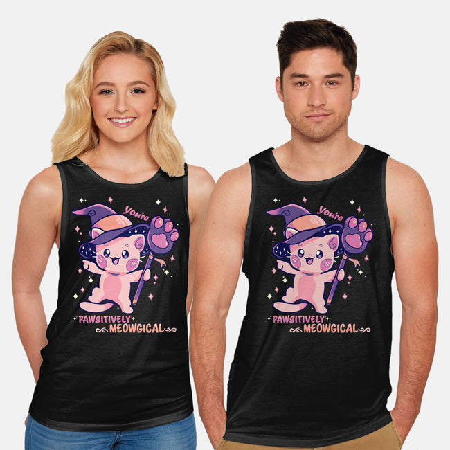 PAWsitively MEOWgical-Unisex-Basic-Tank-TechraNova