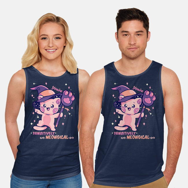 PAWsitively MEOWgical-Unisex-Basic-Tank-TechraNova