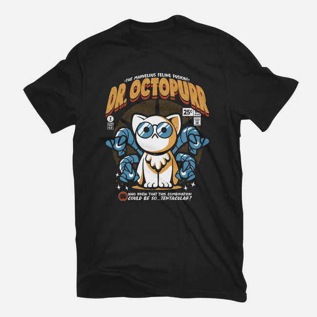 Doctor Octopurr-Mens-Basic-Tee-ilustrata