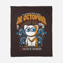 Doctor Octopurr-None-Fleece-Blanket-ilustrata