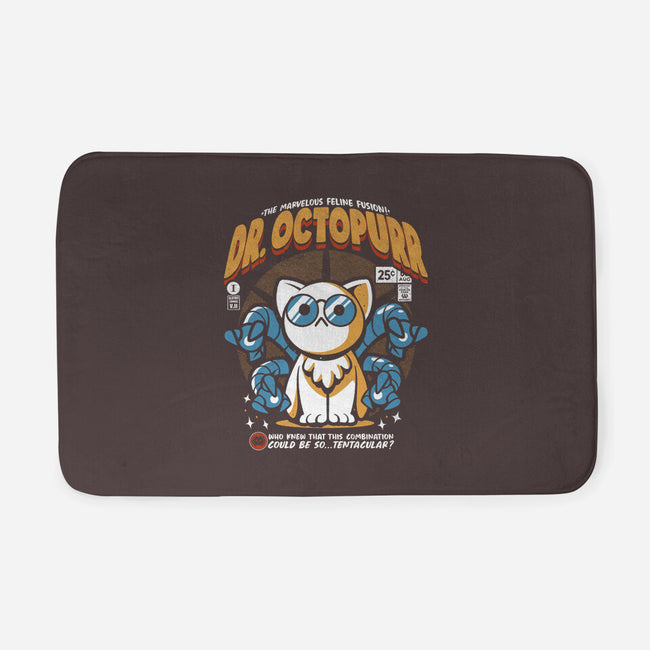 Doctor Octopurr-None-Memory Foam-Bath Mat-ilustrata