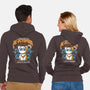 Doctor Octopurr-Unisex-Zip-Up-Sweatshirt-ilustrata