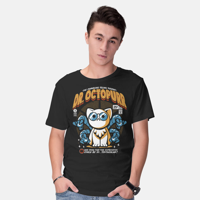 Doctor Octopurr-Mens-Basic-Tee-ilustrata